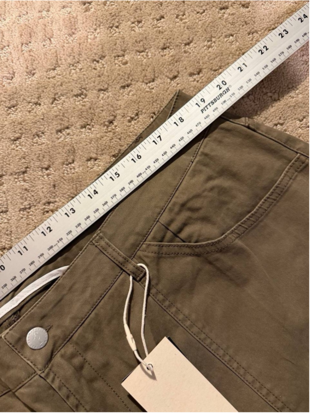 Flamingals Straight Leg Mid Rise Capri Pants for Women Vintage Wash 4XL - Picture 5 of 7
